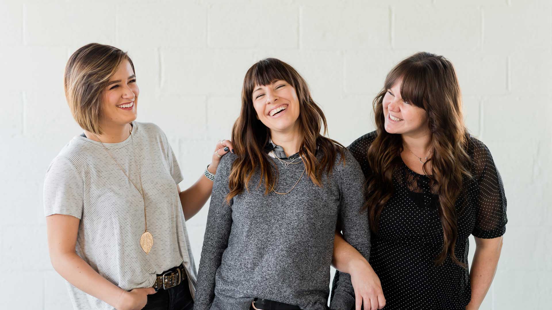 three girlfriends