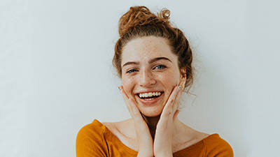 happy woman